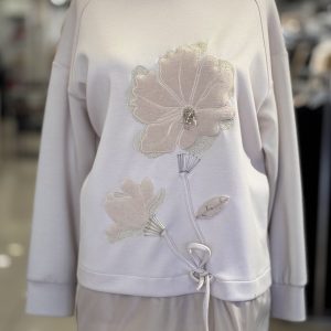 Tığ 1962 Çiçek Desenli Tunik